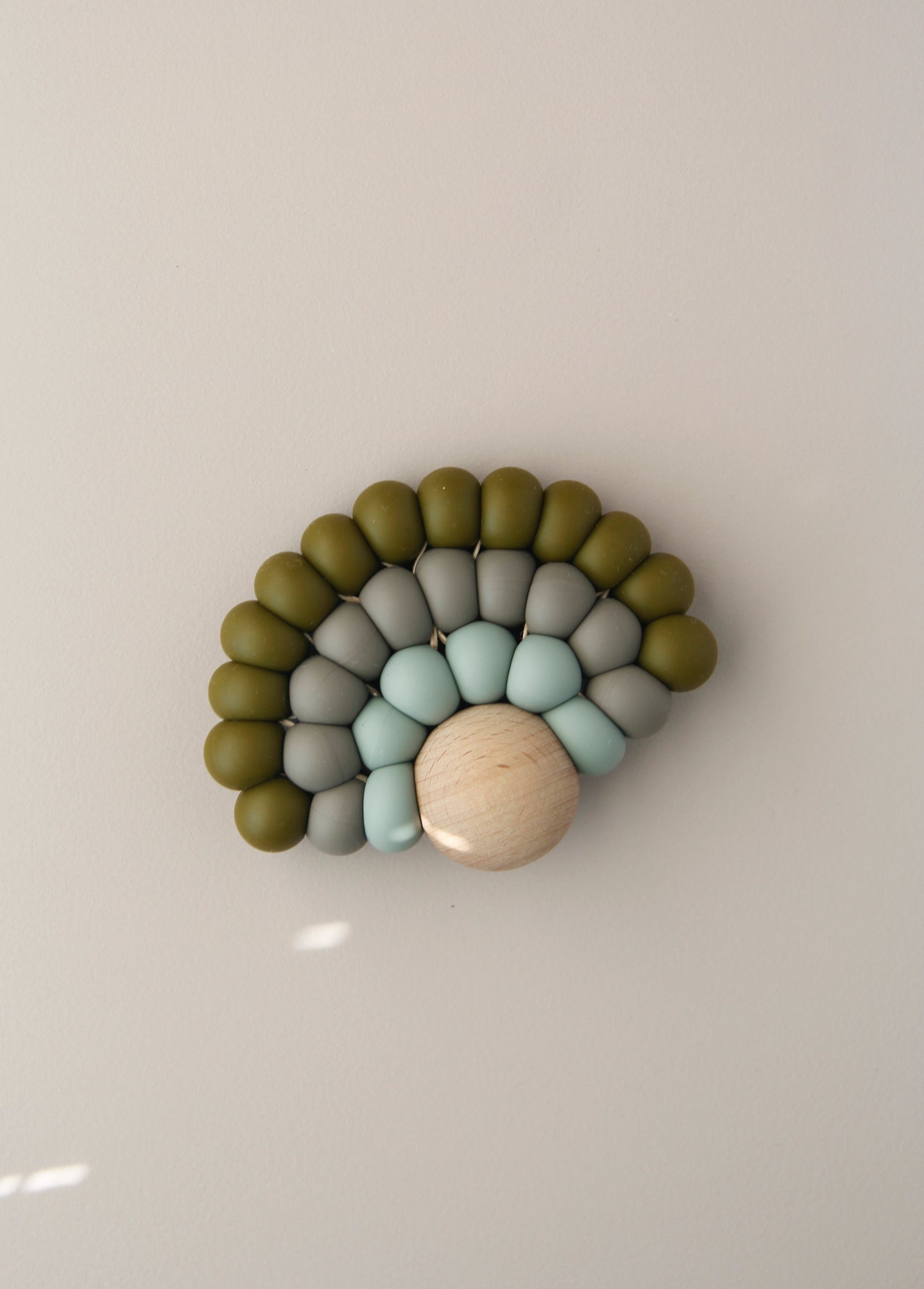 Silicone + Wood Rainbow Toy - Gillmo