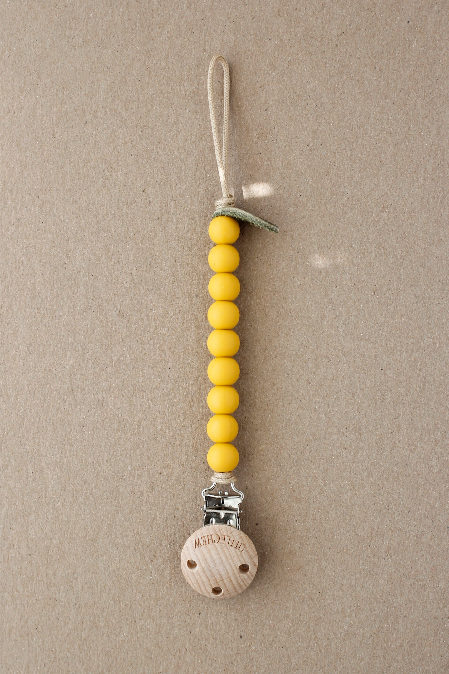 Pacifier Clip - Mini Lemon