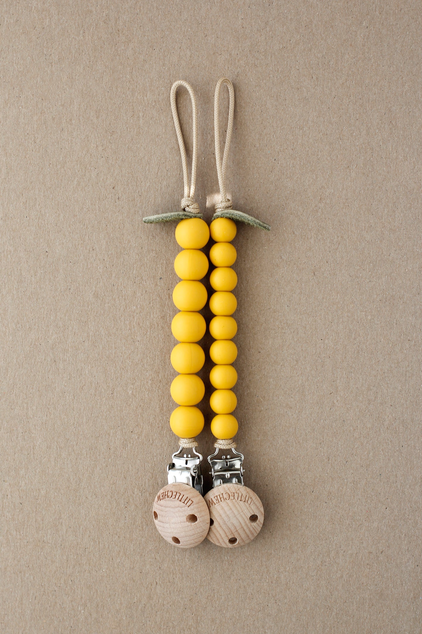 Pacifier Clip - Lemons || Set of 2