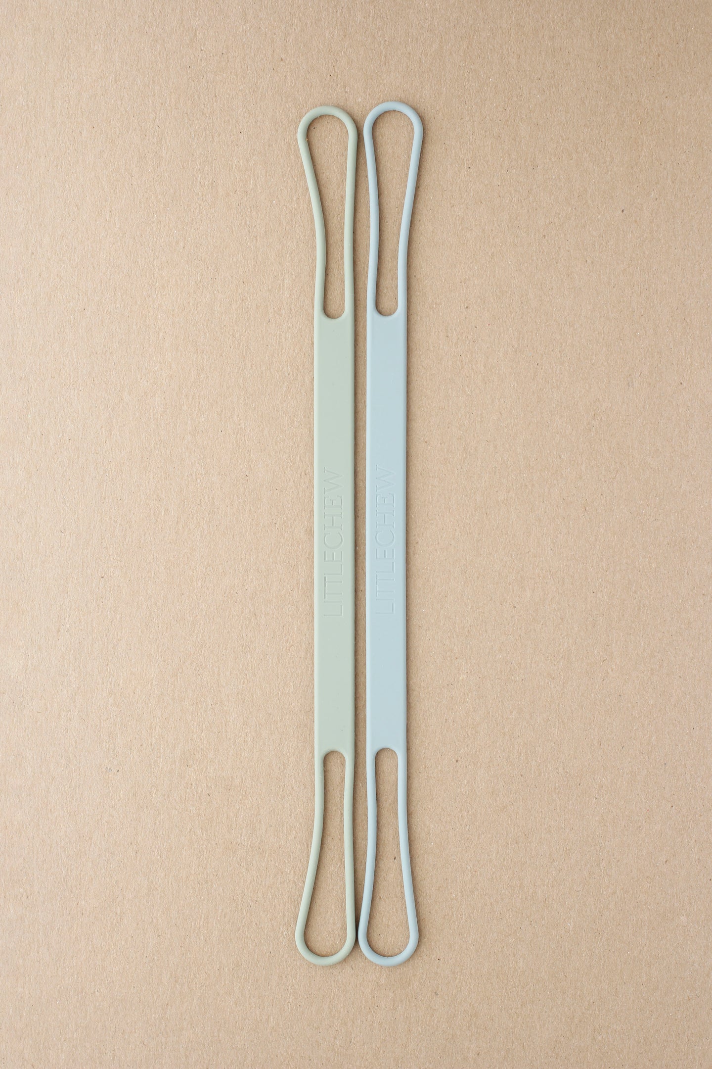 Silicone Attachment Set Of 2 - Sage / Light Blue