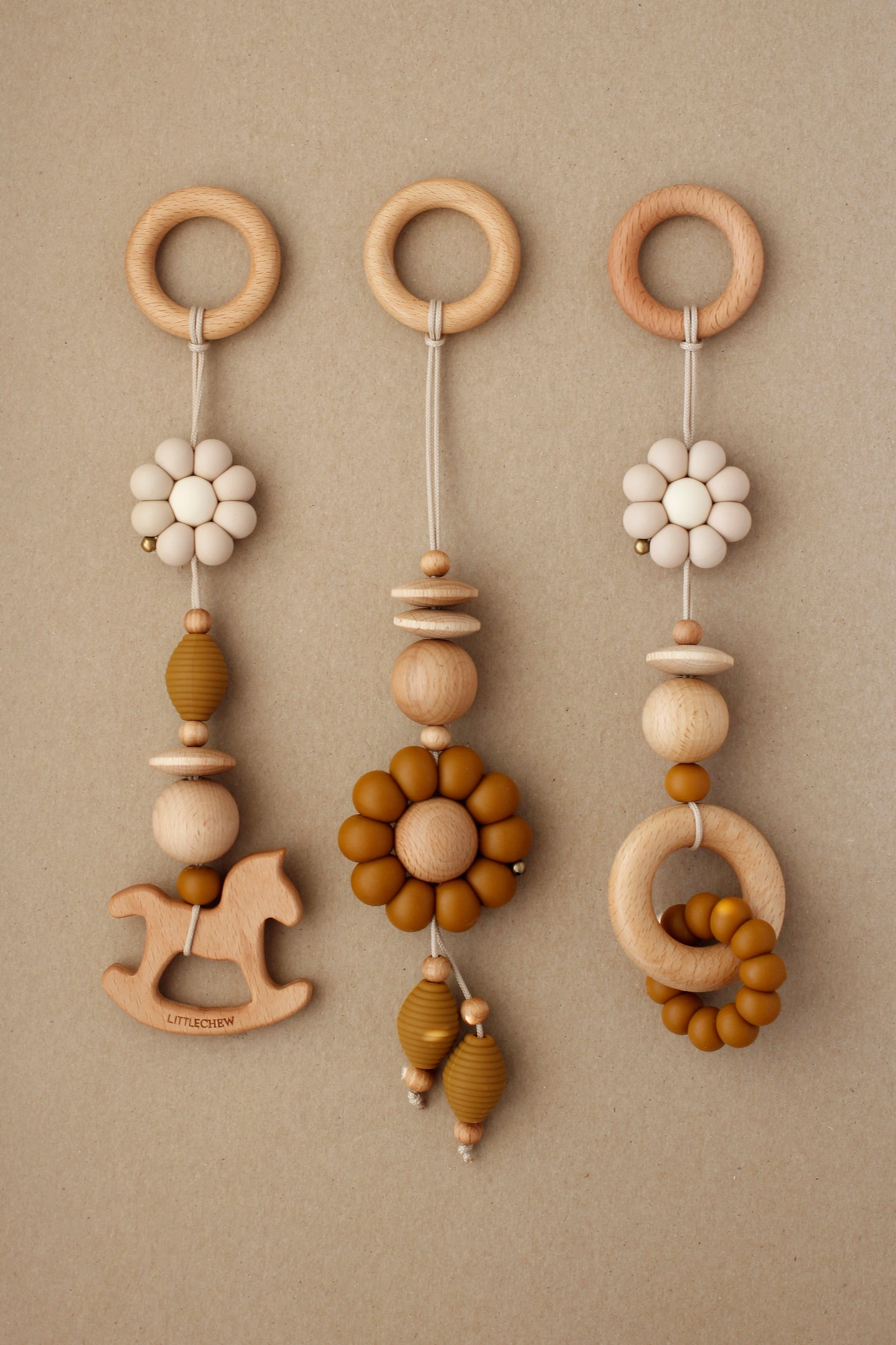 Play Gym Toys - Rust Daisies