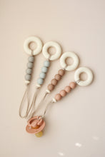 Silicone Binky Holder - Dune