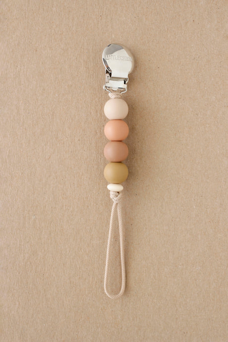 Pacifier Clip - Ali | Persimmon