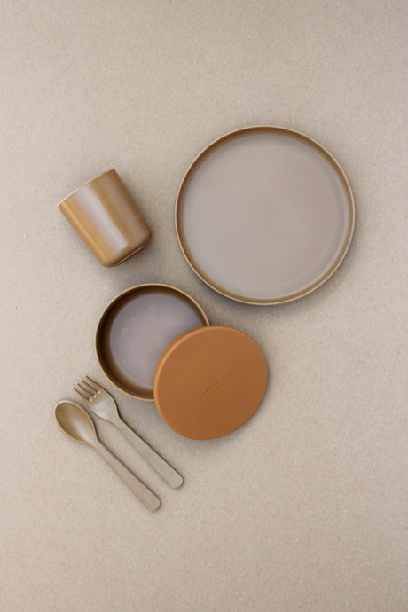 Kids Bamboo | Silicone Set - Biscuit