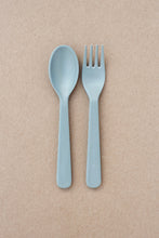 Kids Bamboo Cutlery - Cloud Blue