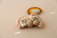 Silicone + Wood Mini Rainbow Toy - Mini Rustic Sky