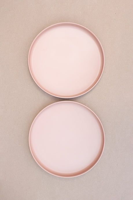 Bamboo Plate Set Of 2 - Cameo