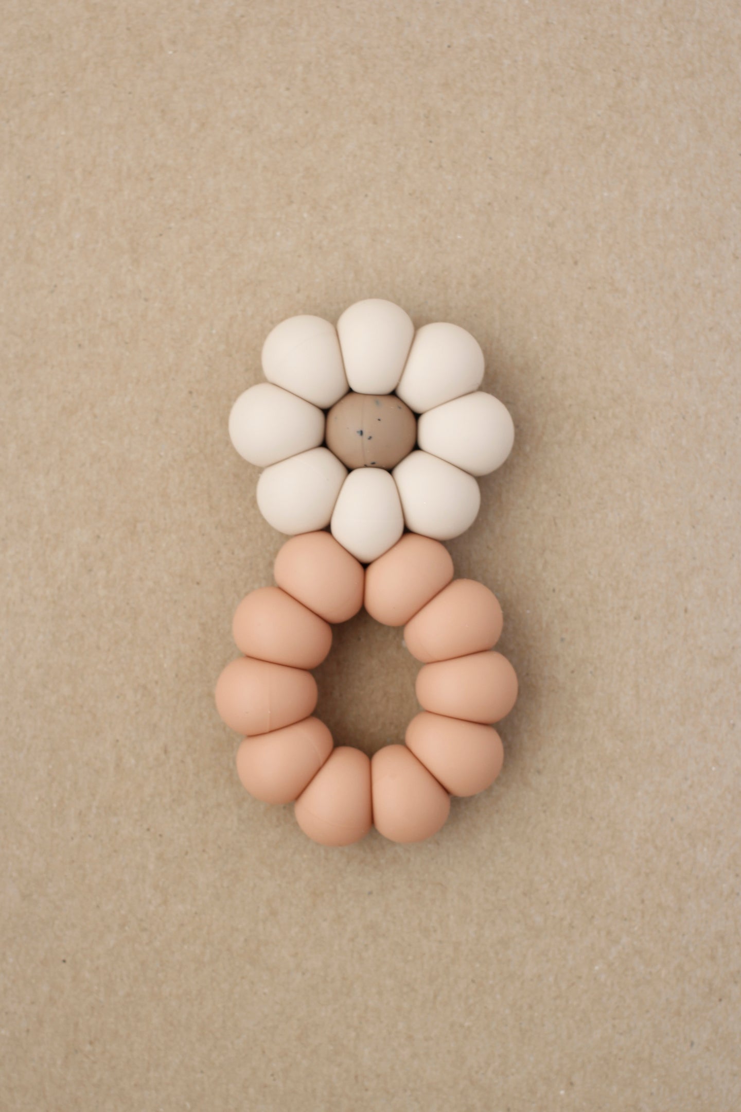 Freezer Teether - Chamomile | Dusty Coral