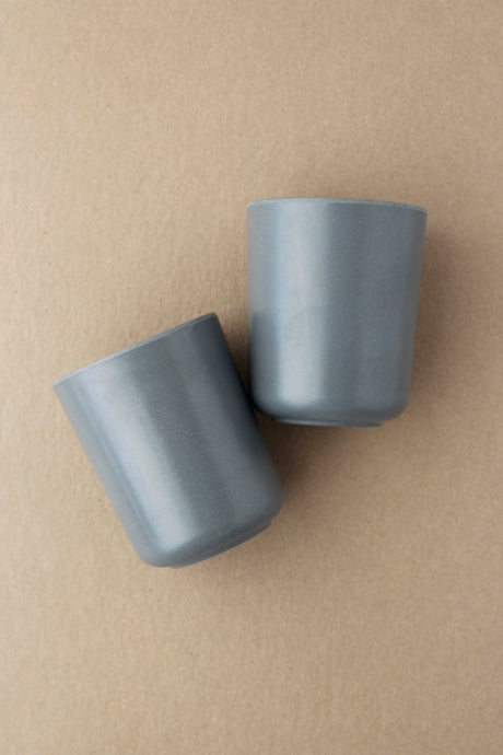 Kids Bamboo Cups - Grey