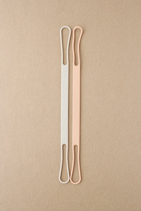 Silicone Attachment Set Of 2 - Sand / Peach