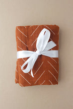 Crib Sheet - Rust Mudcloth