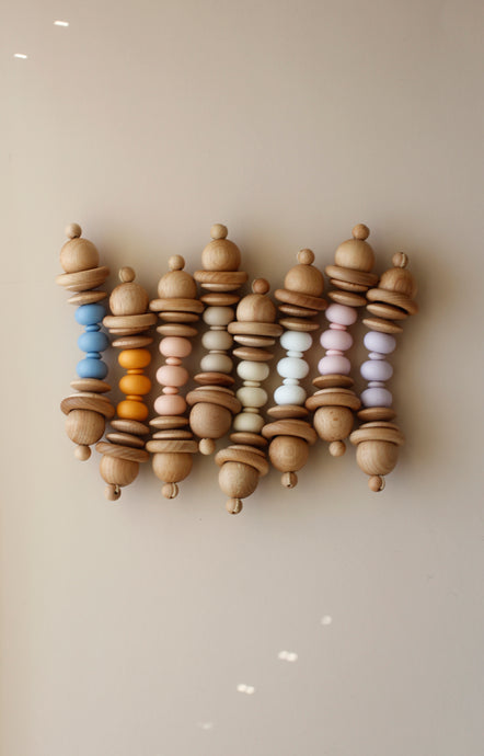 Silicone + Wood Toy - Chess