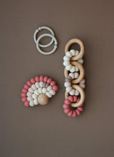 Silicone + Wood Rainbow Toy - Vikki