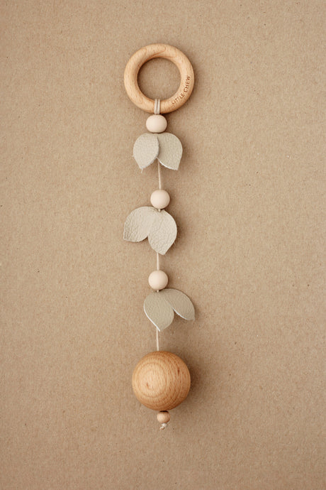 Play Gym Toy || Nursery Decor  - Leaf | Vanilla