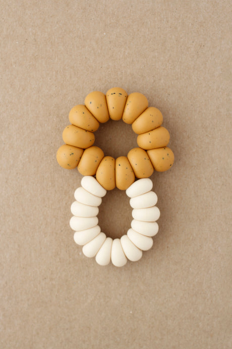 Freezer Teether - Truffle | Speckled Chai