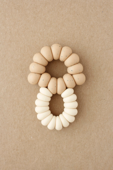 Freezer Teether - Truffle | Speckled Cappuccino