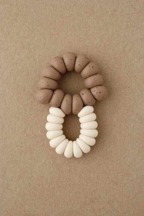 Freezer Teether - Truffle | Speckled Truffle