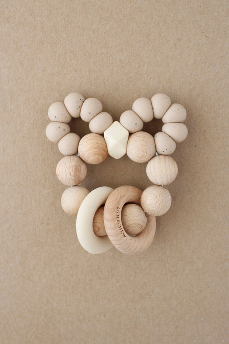 Teether - Bunny | Speckled Vanilla