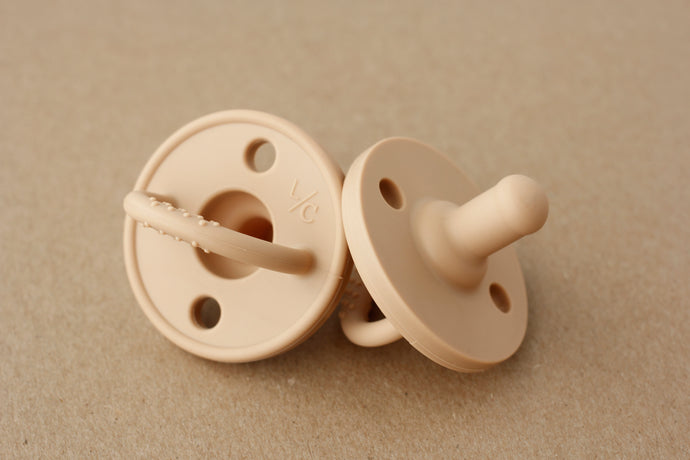 Silicone Pacifier | Camel
