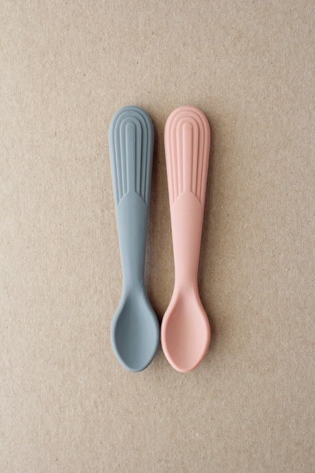 Rainbow Silicone Spoon - Dim Grey | Cameo